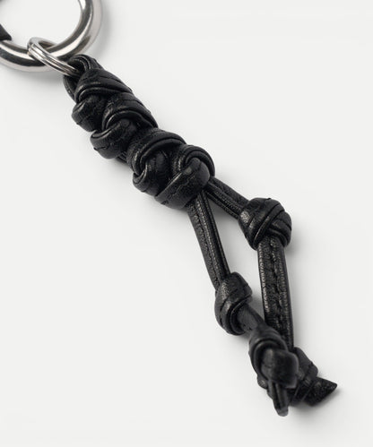 Leather Knot Charm